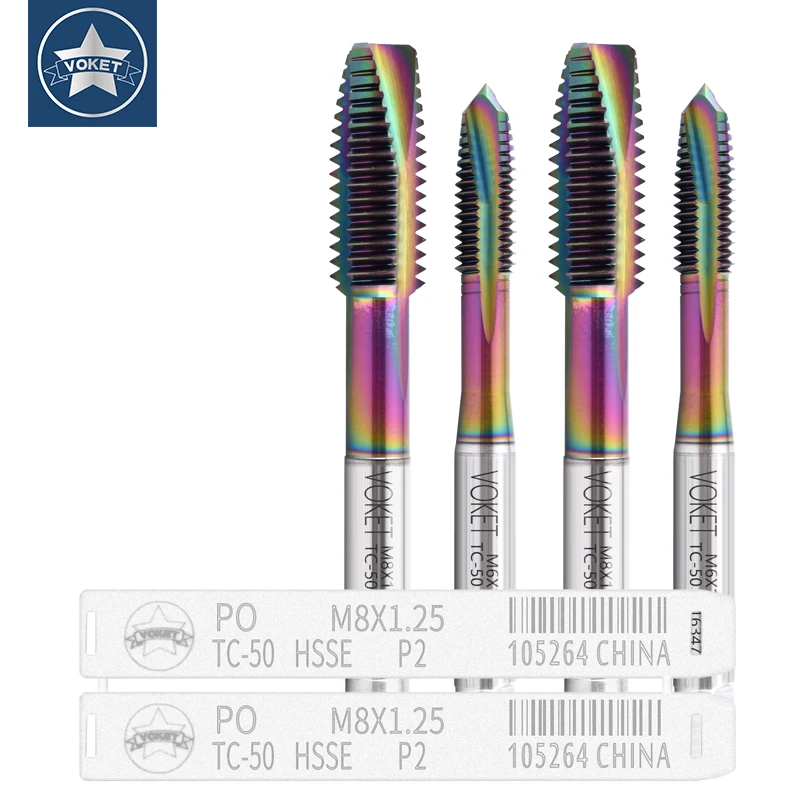 HSSE-M35 Spiral Pointed Tap M1 M1.4 M1.5 M1.6 M2 M2.5 M3 M4 M5 M6 M7 M8 M9 M10 M11 M12 M14 M16 M18 M20 M22 M24 Screw Thread Taps