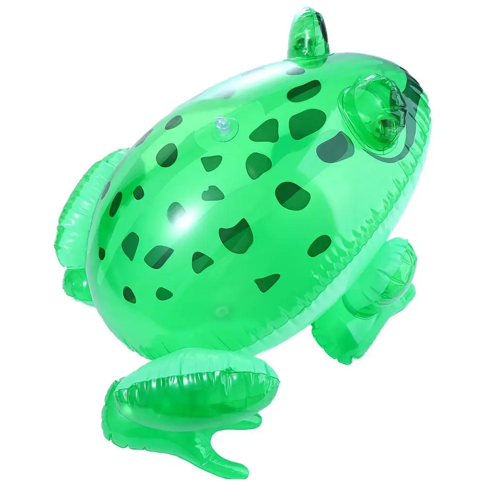 

Decor With Flashing Light Inflatable Frog Model Glowing Frog Inflatable Toy Festival Party Decor Green Inflatable Frog Toy