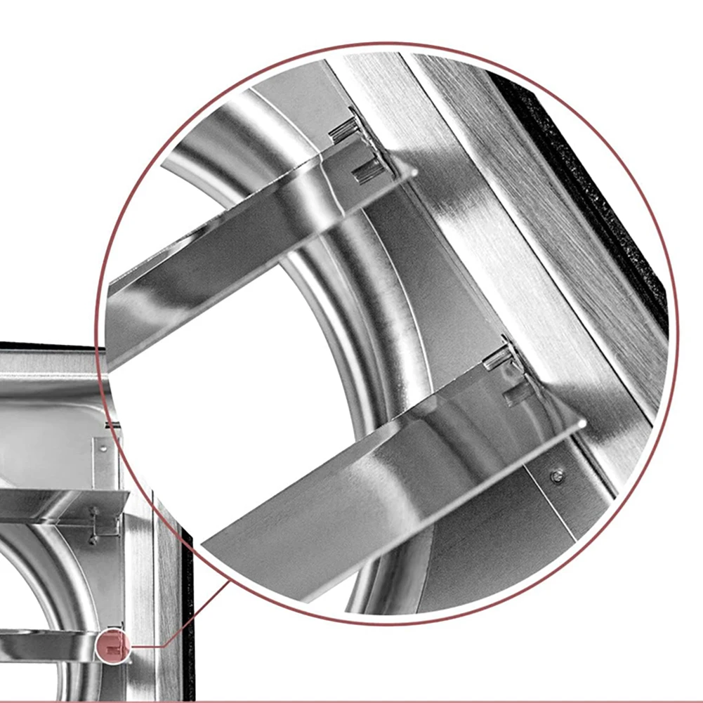 أعلى فتحة تهوية من الفولاذ المقاوم للصدأ ، شواية مقاومة للرياح والمطر ، غطاء تهوية غير مرتجع ، مجرى تهوية ، من من من من من من من من من من من الفولاذ المقاوم للصدأ ،