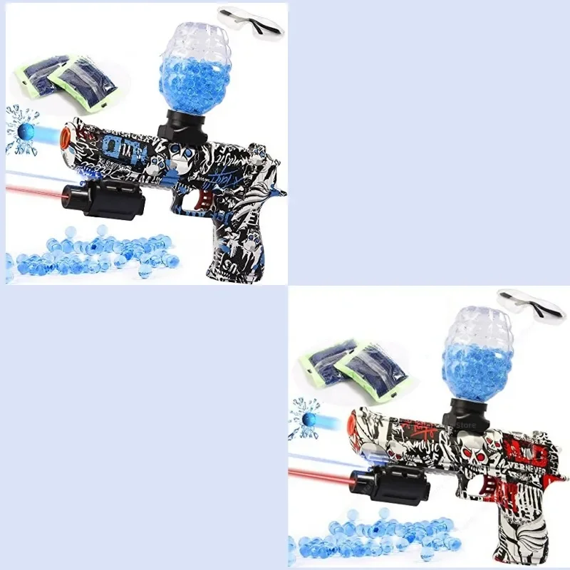 Electric gel ball gun Eagle talking gel toy gun water gun toy pinball gun kids toy gun gun gun toy shooting fake gun 901