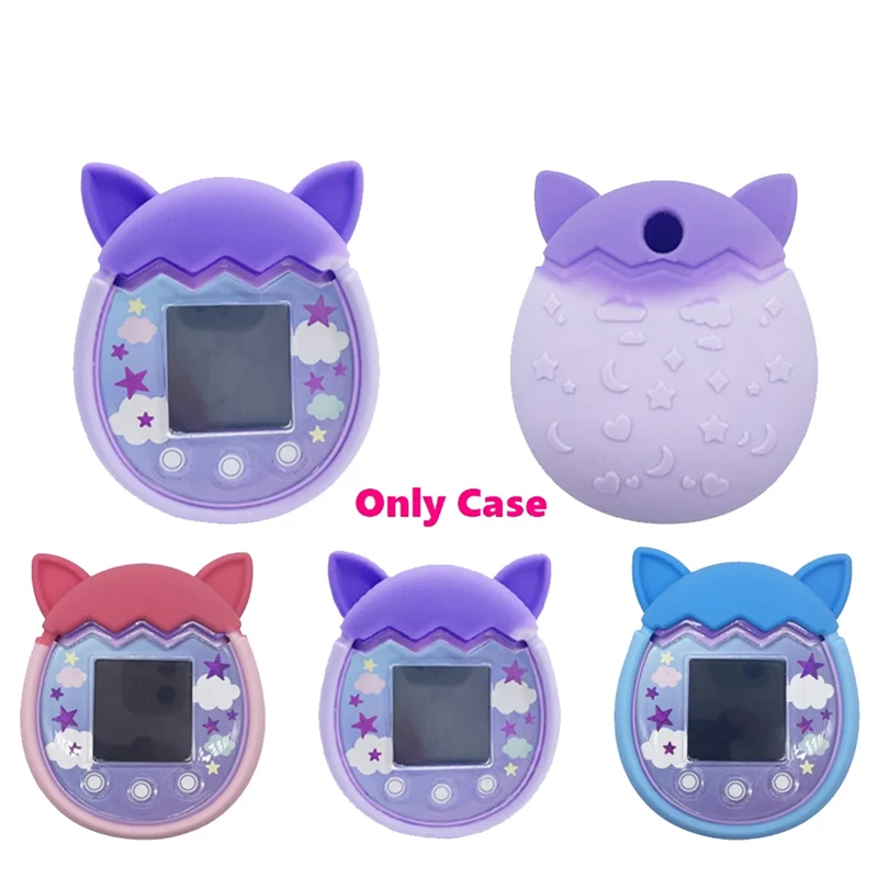 For Tamagotchi Pix Silicone Case Cover Virtual Electronic Pet Machine Cute Protective Cover Shell Waterproof