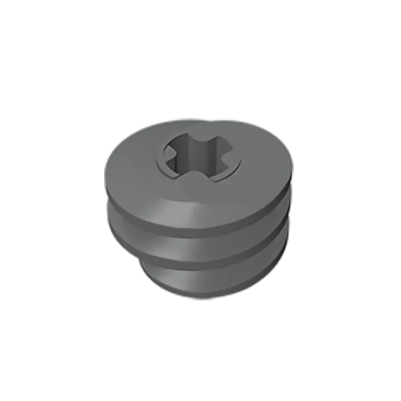 Gobricks Bausteine GDS-1376 Technik, Zahnradschraube, kurzer Schnecke, kompatibel mit Lego 27938 Teilen für Kinder-DIY