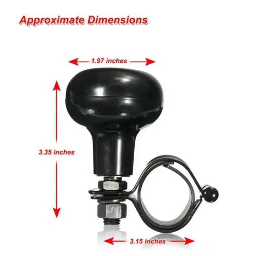 1pcs Universal Car Truck Steering Wheel Aid Power Handle Assister Spinner Knob Ball Steering Wheel Accessories