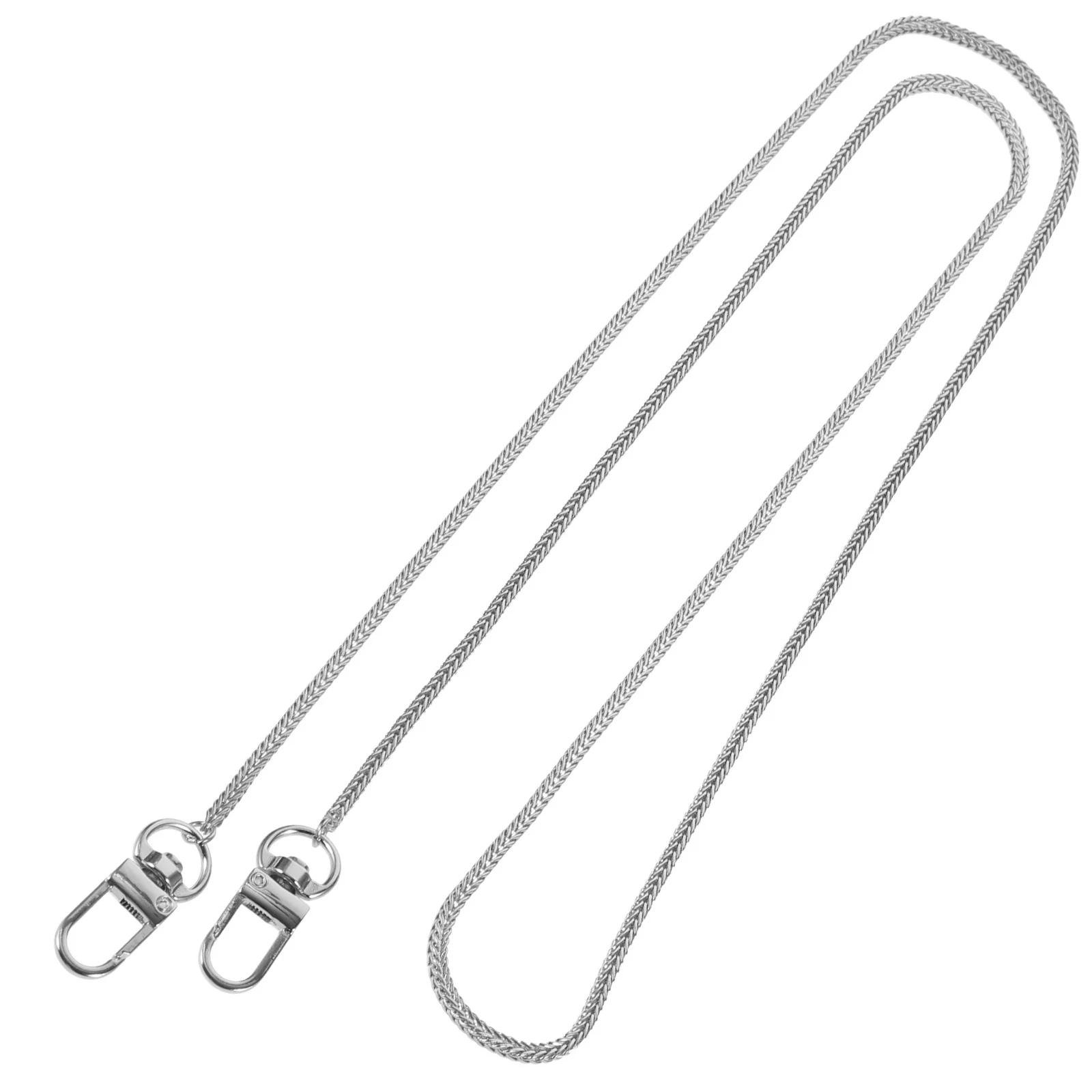 Стильная металлическая цепочка для кошелька, простая установка, съемная пряжка, аксессуары для сумки, плечевой ремень, цепочка для кошелька