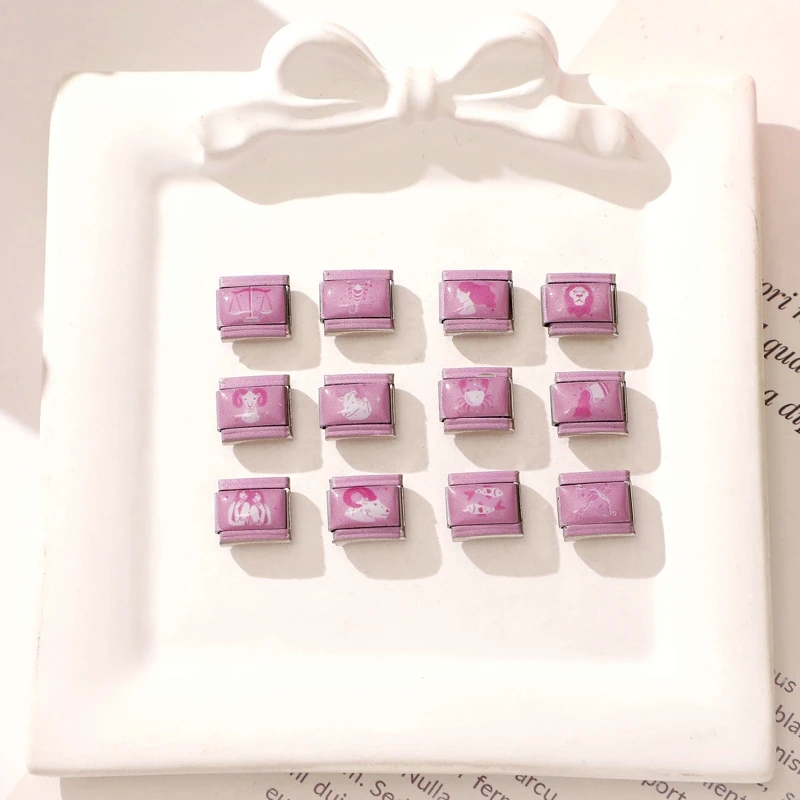 جديد جميل الحيوانات الأليفة القطط والكلاب وصلات سحرية إيطالية تناسب 9 مللي متر سوار الفولاذ المقاوم للصدأ النساء الرجال DIY بها بنفسك صنع المجوهرات #6