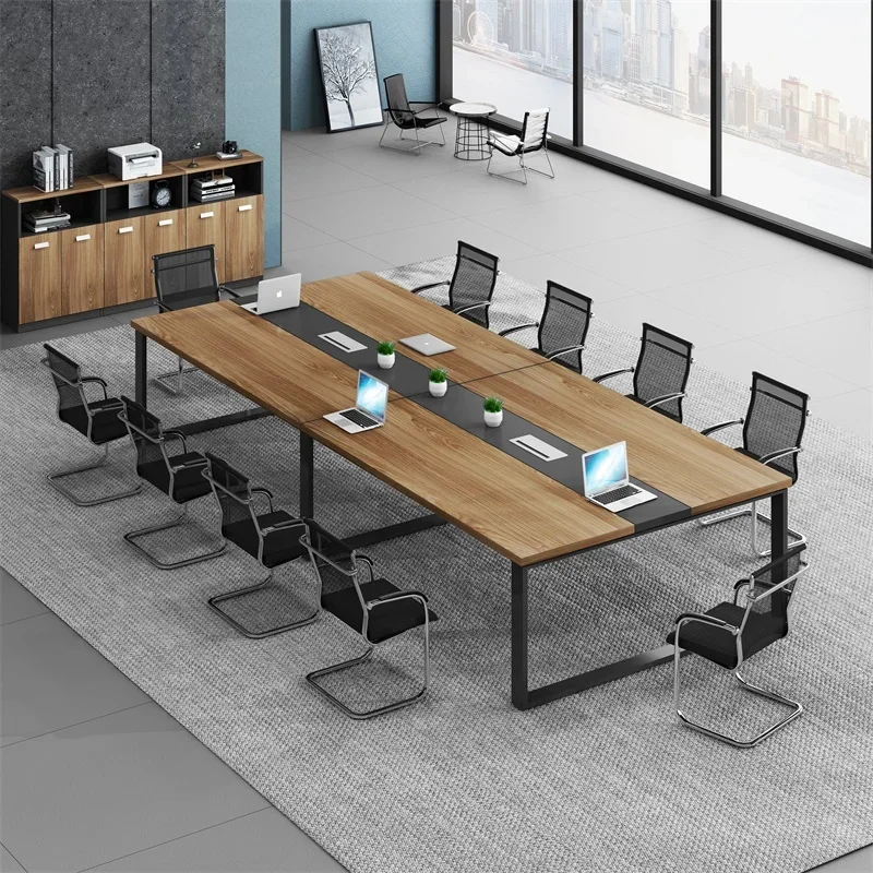 

Traditional Style 8 10 12 14 20 person MFC Wood Custom Commercial Office Training meeting Conference room Table Desk