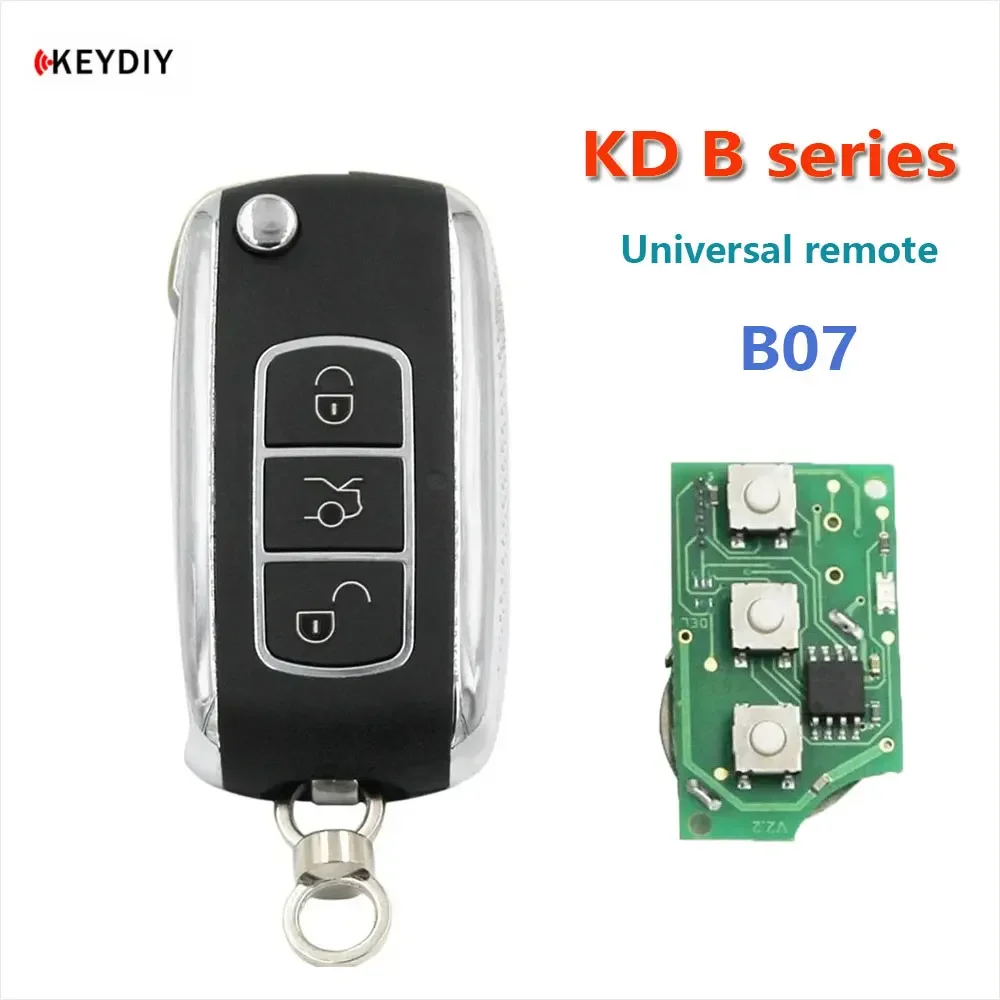 KEYDIY KD B07 Universal Remote Key for Bentley Style B Series 3 Buttons Car Remote Key for KD900/KDMINI/KD-X2 Key Programmer