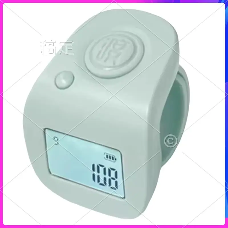 

ATTT-Digital Tally Counter On A Waterproof Finger Ring, Portable And Rechargeable, Perfect For Counting Tasks