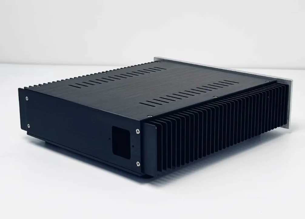 245 All aluminum amplifier chassis / Preamplifier case / AMP Enclosure DIY box (245 *65*258mm)