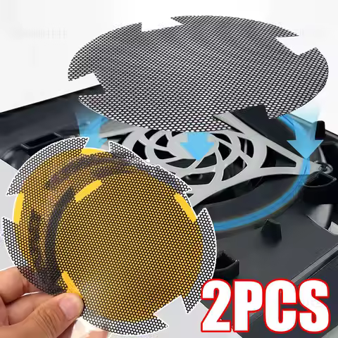 1/2/4Pcs Dust Filter for PS5 Slim &amp; Pro Game Console Dustproof Protector Mesh Net Cover Faceplate for PlayStation 5 Accessories