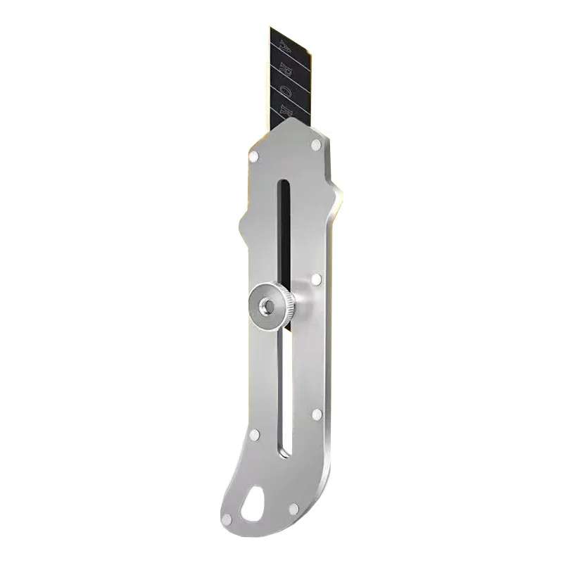 New Stainless Steel Utility Knife Steel Wallpaper Knife Holder Durable Sturdy Fast Cutting Manual Lock