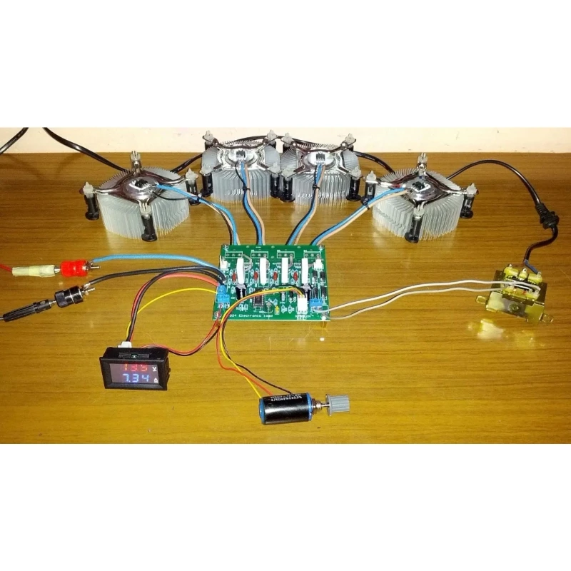 DIY Kits 150W 10A Battery Capacity Tester Adjustable Constant Current Electronic Load Discharge Test Replacement