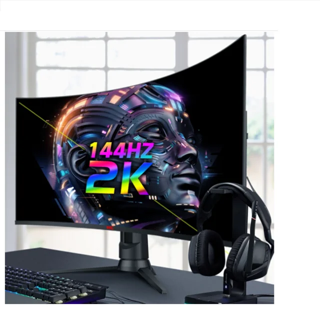 

For HKC GX329Q 32 inch wide curved display desktop computer gaming 144 hz pc curved 144hz 2k screen