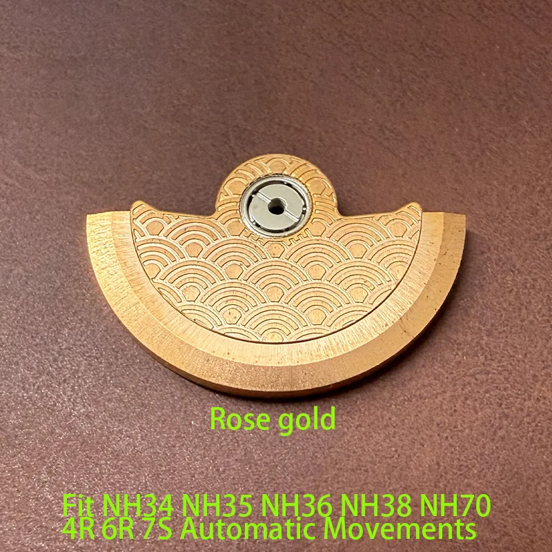 Orologio meccanico Movimento Orologio Componente Rotore automatico del martello Adatto per NH34 NH35 NH36 NH38 NH70 4R 6R 7S Movimento Parti di orologi