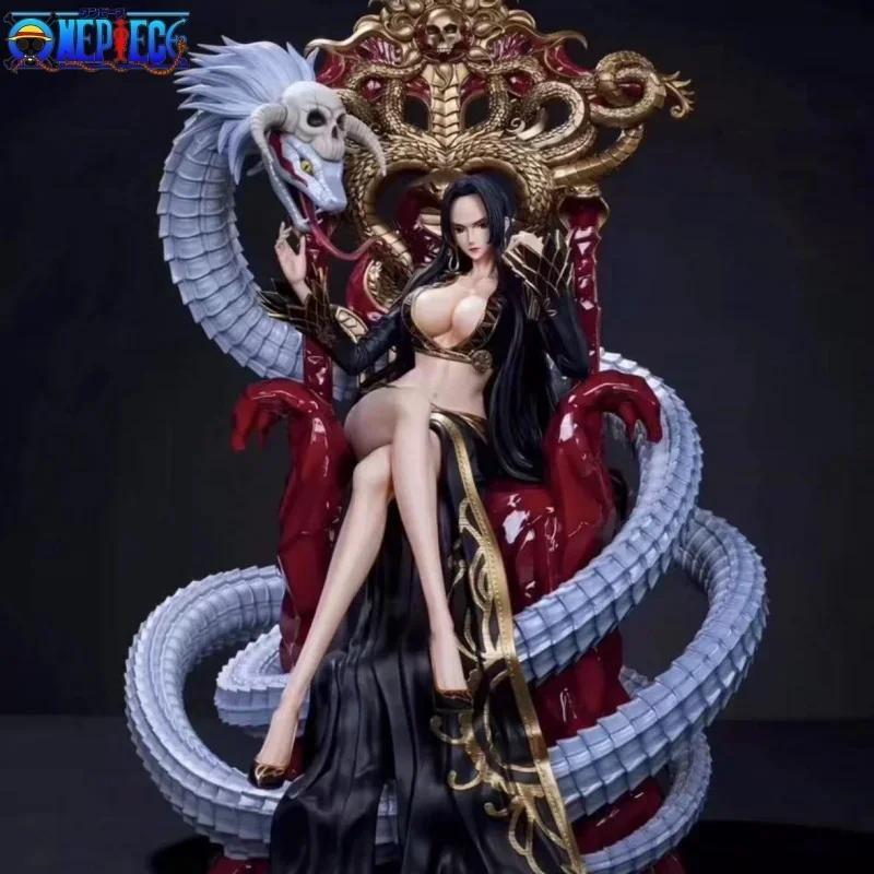 In Stock One Piece Hancock. Empress Dowager Large Size  Anime  One Piece Pvc Figurine Collection Model Doll Decoration Toys Gift