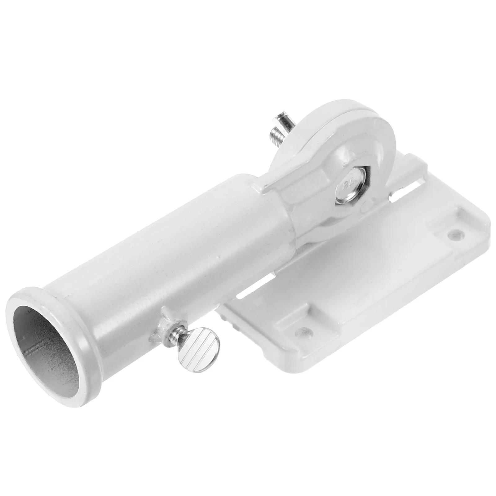 

Flag Pole Holder Aluminum Alloy Portable Desktop Stand Stable Fixed Brackets Suitable for Office Garden Football Field Use