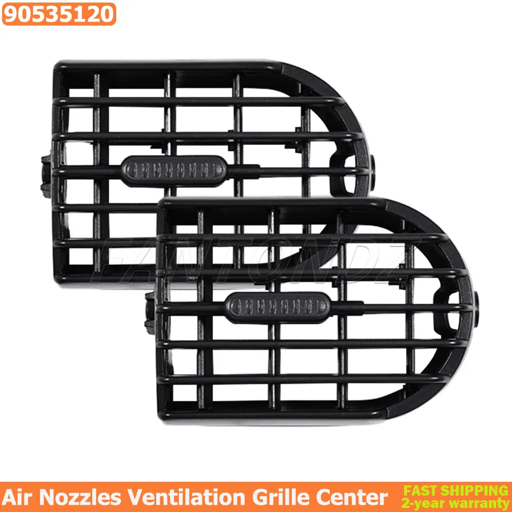 

1 пара автомобильных центральных вентиляционных отверстий для Opel Combo C Corsa C, впускная решетка 90535120, крышка вентиляционного отверстия кондиционера, выпускная решетка