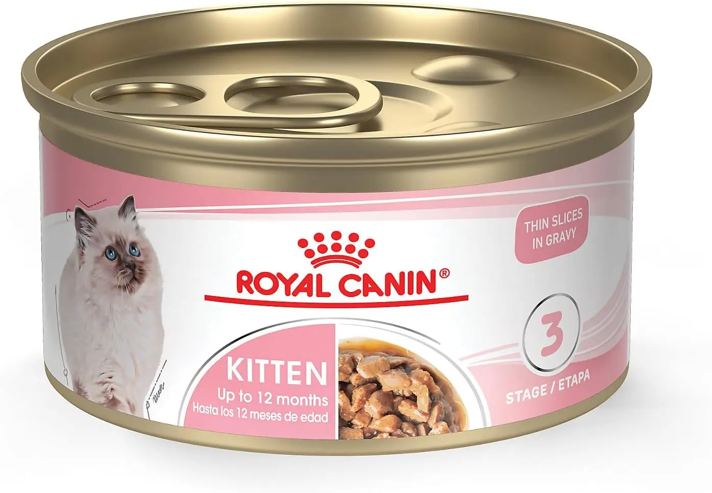 

Корм для кошек Feline Health Nutrition Kitten Thin Slices in Gravy, 3 унции (упаковка 24 шт.)