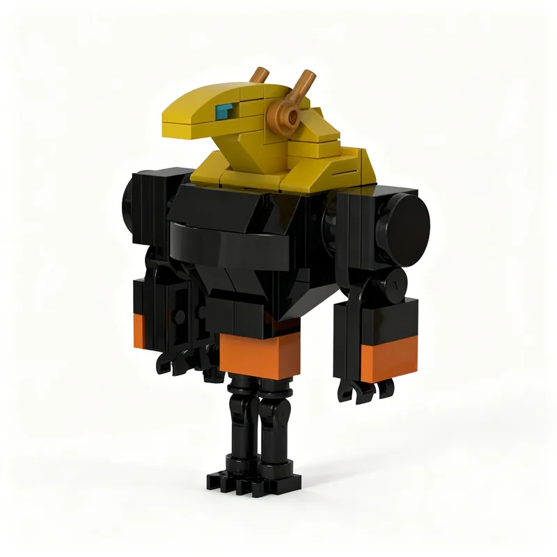 297 pièces MOC Guerriers du Dieu Sombre Vengeur, blocs de construction, idée d'architecture, jouets éducatifs, cadeaux de Noël créatifs, briques pour enfants