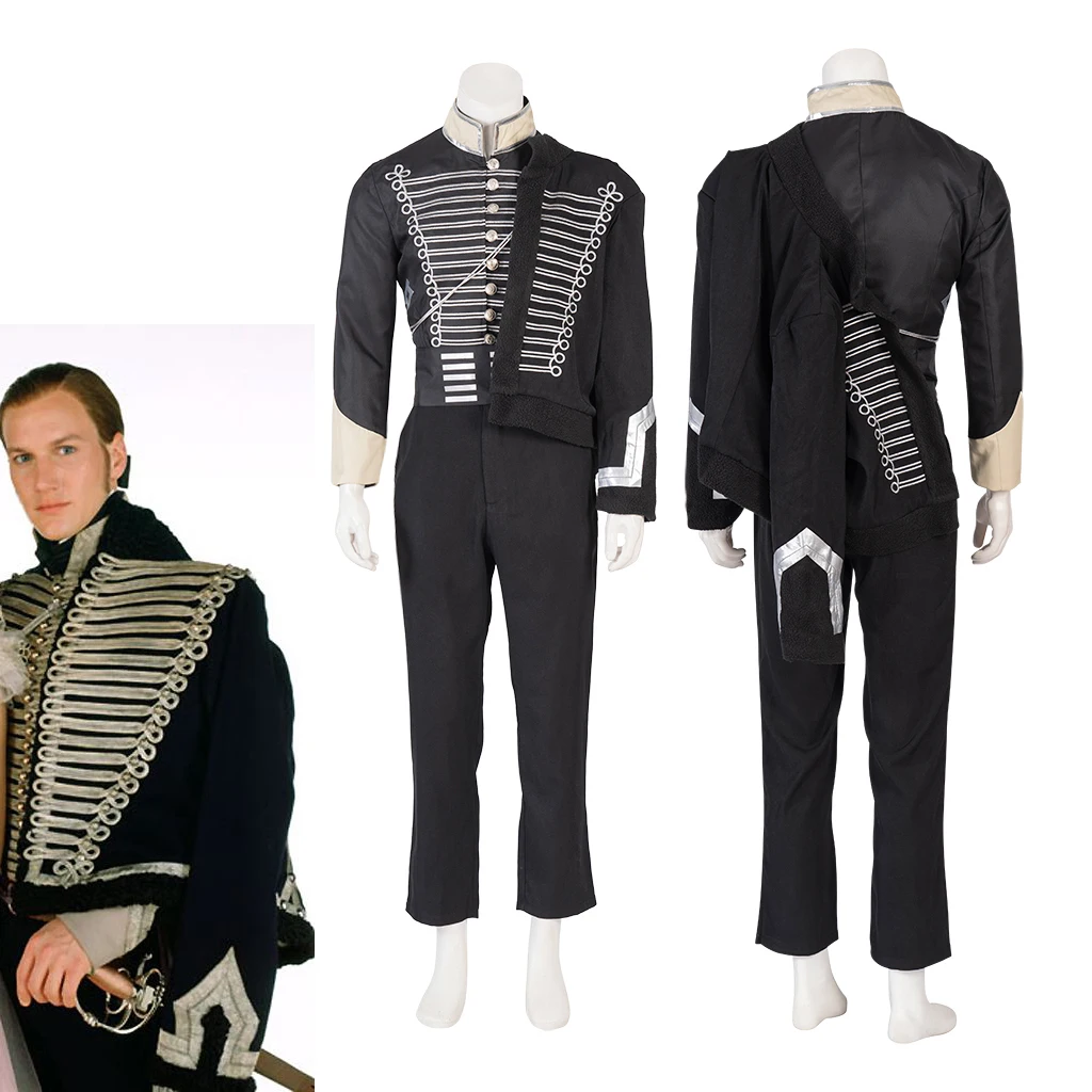 

Musical The Phantom of the Opera Cosplay Viscount Raoul de Chagny Costume Royal Noble Prince Military Outfits Halloween Clothes