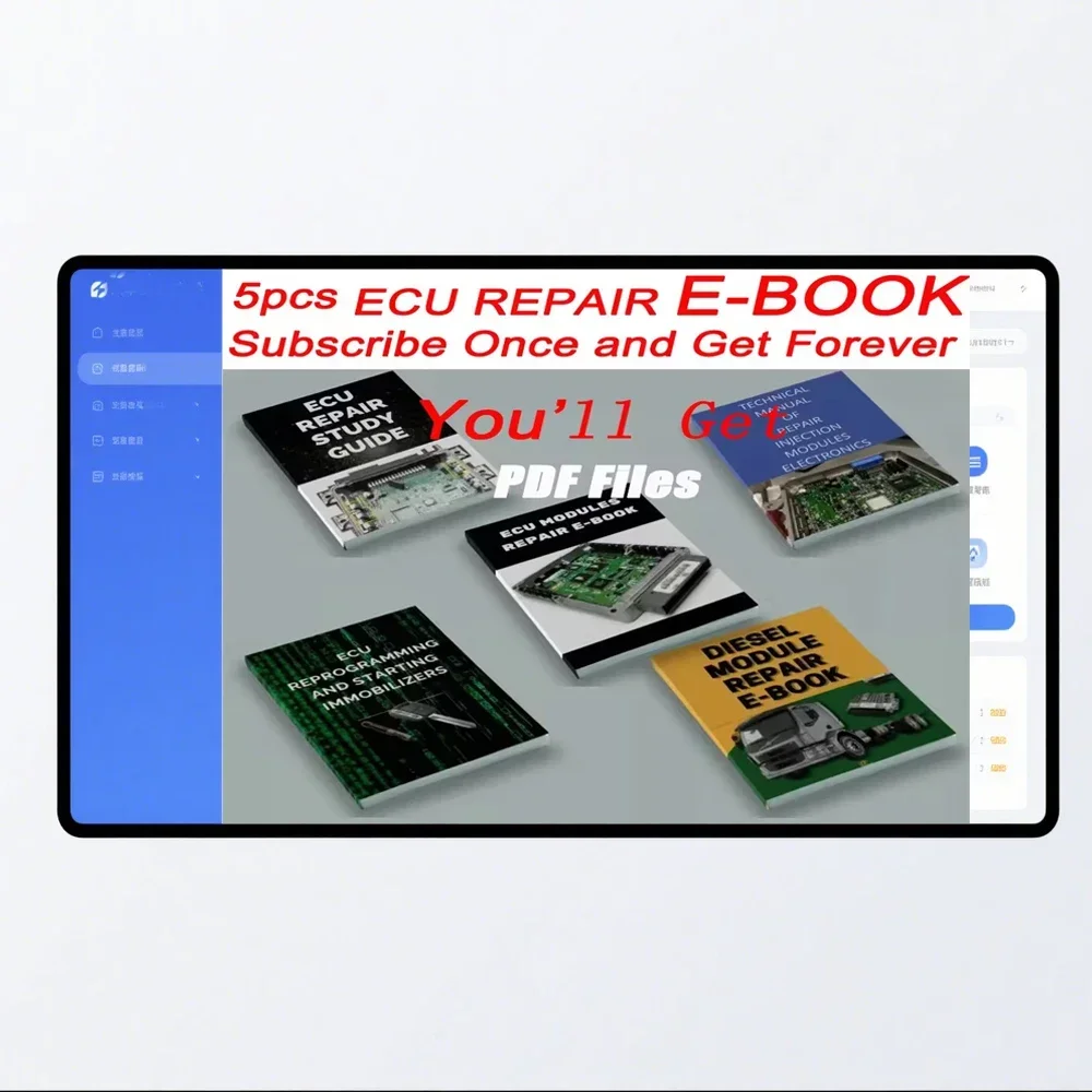 Fullset ECU Repair Manual PDF Study Guide Car & Truck Workshop Diagnostic Helper Book ECU Modules Reprogramming Course