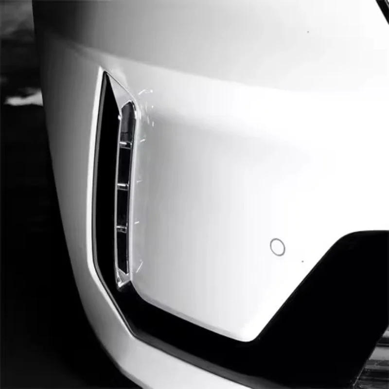 

Front Fog Light Cover For Kia SORENTO LHD RHD 2020-2023 Carbon Fiber Red Exterior Decoration Interior Modification Accessories