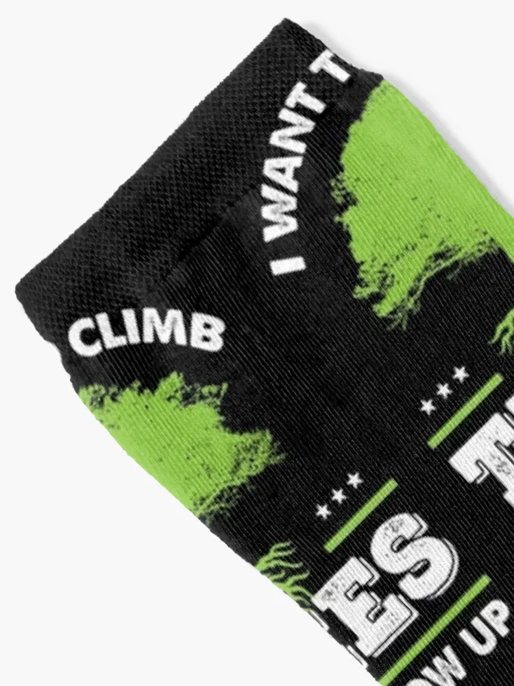 Funny Arborist Tree Trimmer Climber Gift Idea Socks set anime crazy Men Socks Women's