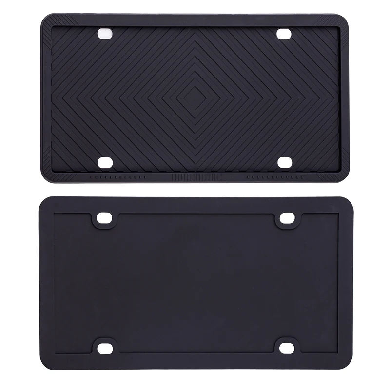 2Pc Us Model Kentekenplaat Frame Silicagel Kentekenplaat Frame