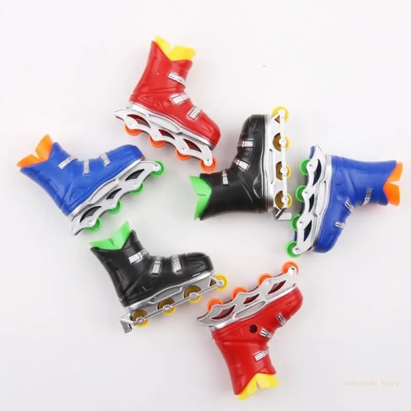 DIY Children's Skateboard Trick Training Props Finger Skateboard Set Finger Scooter Toys Indoor Home Toy Kids Birthday Gifts