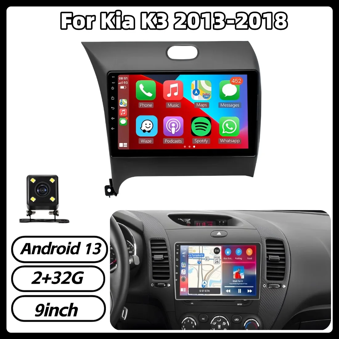 9In 2+32G Android 1…