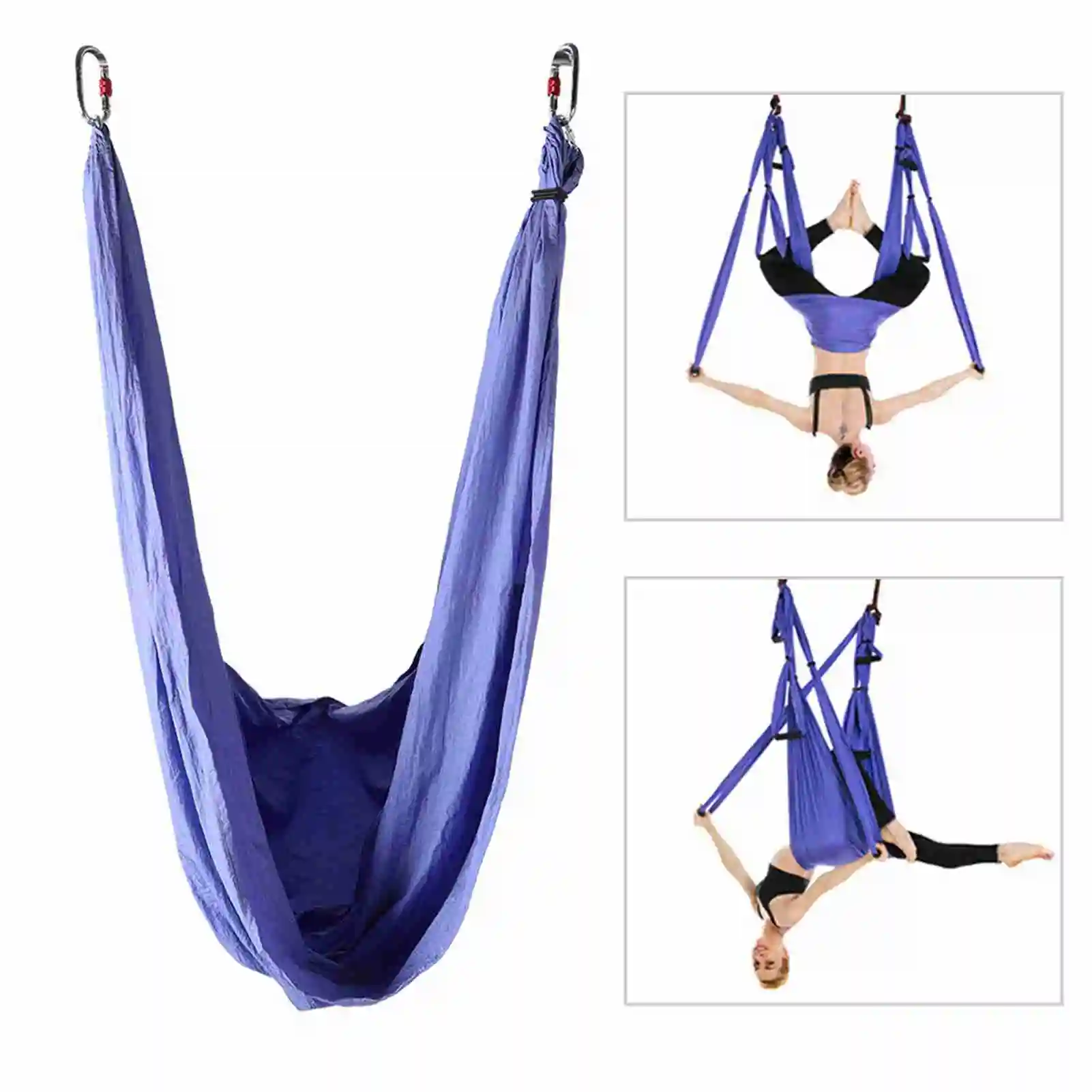 

ZK30 Aerial Yoga Fitness Hanging Grip Inversion Trapeze Swing Sling Hammock