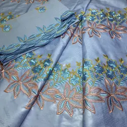 7yards 2025 African Bazin Brocade Fabric Net Lace For Dress 100% Cotton Team Bazin Riche Brode Jacquard Material For Clothes
