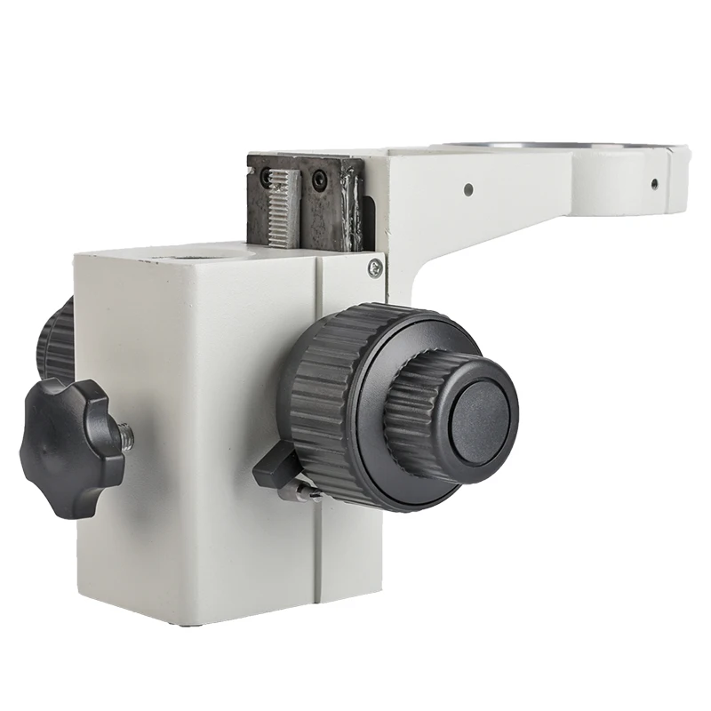 Stereoscopic microscope bracket, lens aperture 76mm, stereo fine adjustment bracket accuracy 0.002mm, stroke 50