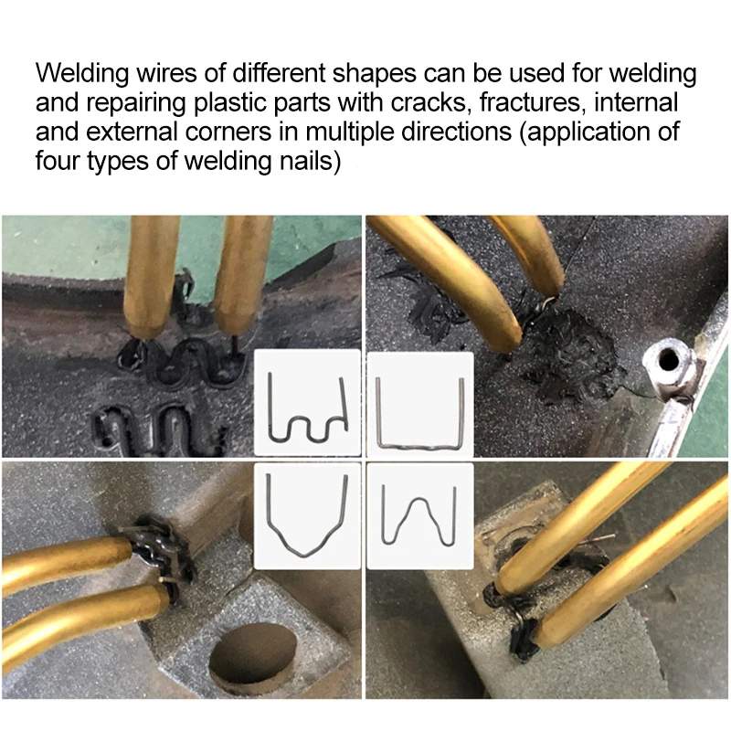Foldable Handle Plastics Welding Machine 2600mAh USB Rechargeable Portable Soldering Gun For Car Bumper Repair Tools