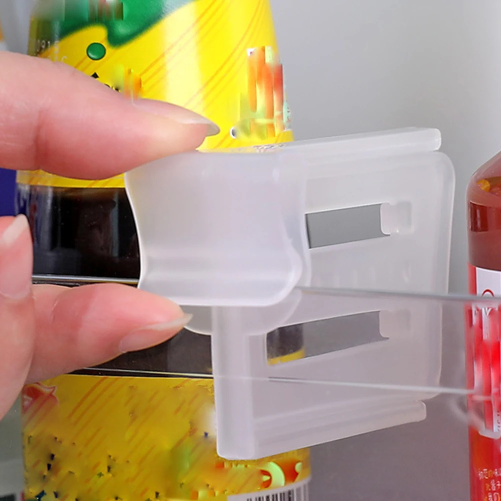 

12 Pcs Divider Seasoning Storage Board Fridge Side Partition Partitions Refrigerator Door for Accessories Shelf Dividers Pp