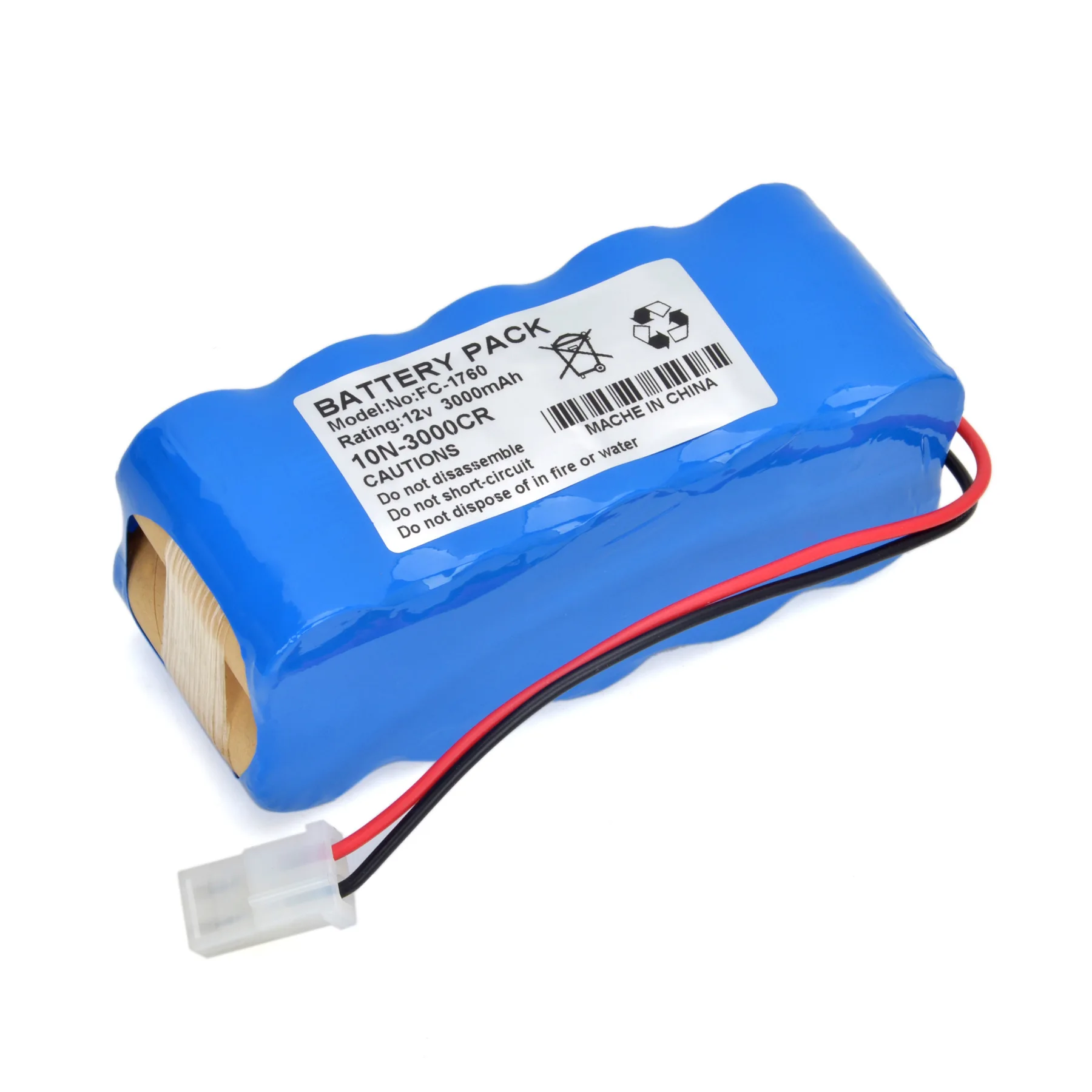 

3000mAh Defibrillator Battery For Fukuda FC-1760 FC-1700 ,10N-3000SCR