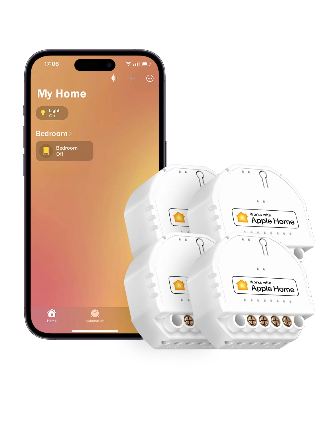 Image of Meross HomeKit WLAN Smart Switch MSS810 Modul 1-fach 1-Weg DIY Lichtschalter Unterstützt HomeKit Siri Alexa Google Home SmartThings