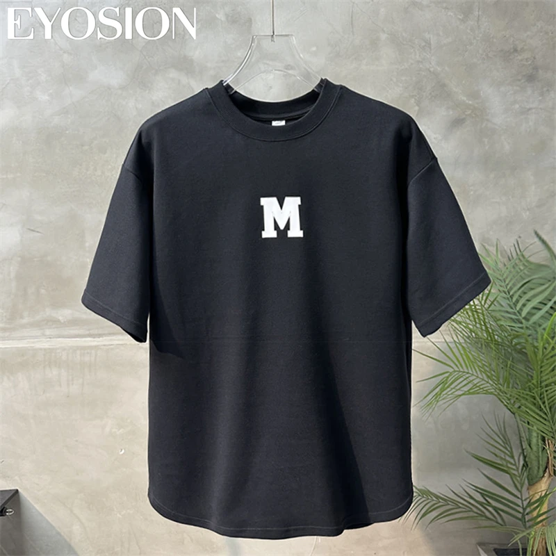 Summer New Product Men\'s T-shirt Casual Fashion Versatile Pure Cotton Letter Printed Round Neck Short Sleeve T-shirt Plus Size