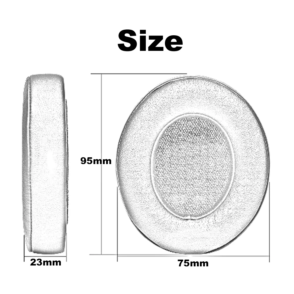 Replacement Earpads Ear Pads Muffs Cushions Kit Repair Parts for TaoTronics TT-BH060 SoundSurge 60 Over Ear Headphones Headsets