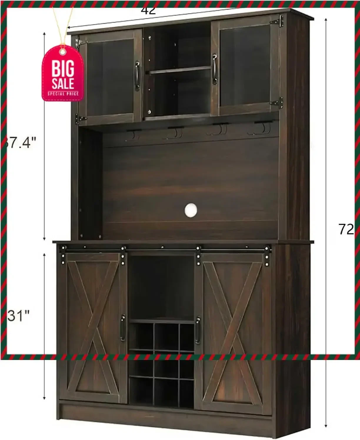 hot-sale productsActivity limited-time priceActivity limited-time priceActivity limited-time priceFarmhouse Coffee Bar Cabinet w