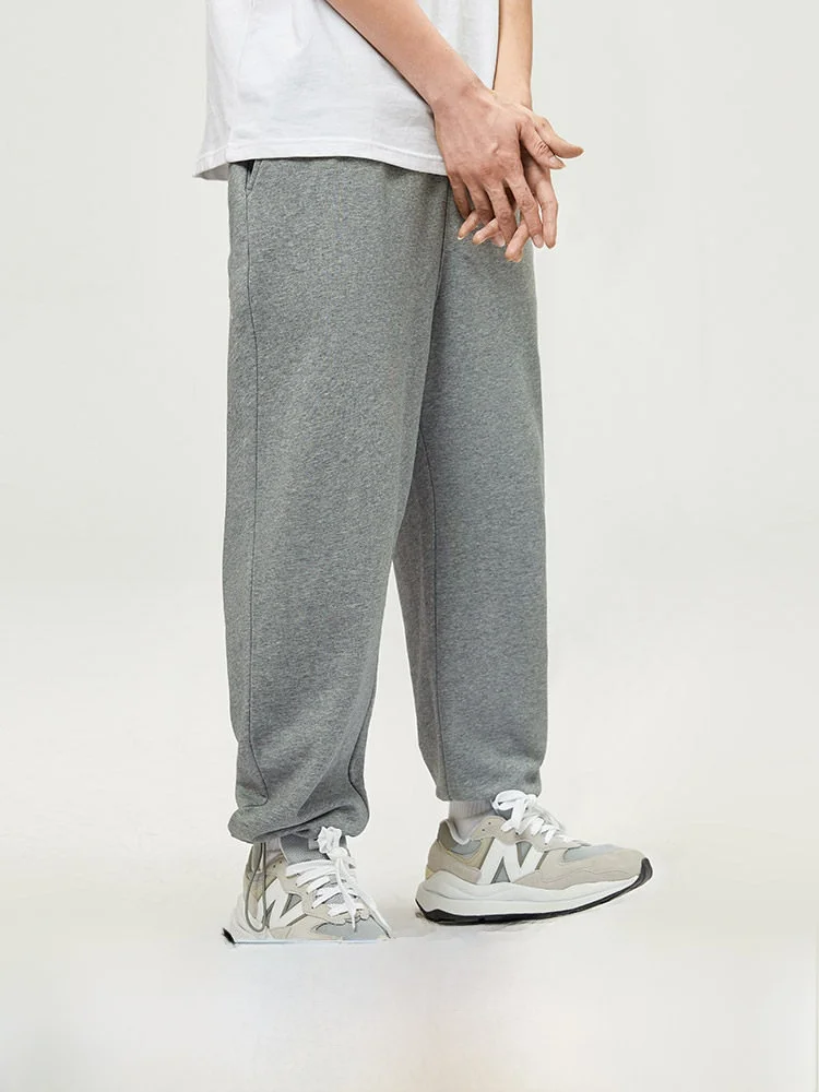 

NotHOMME Trendy Brand Men's ey Dstring Sweatpants Loose Knitted Spor Long Trousers Low Waist Cotton Youth Faion