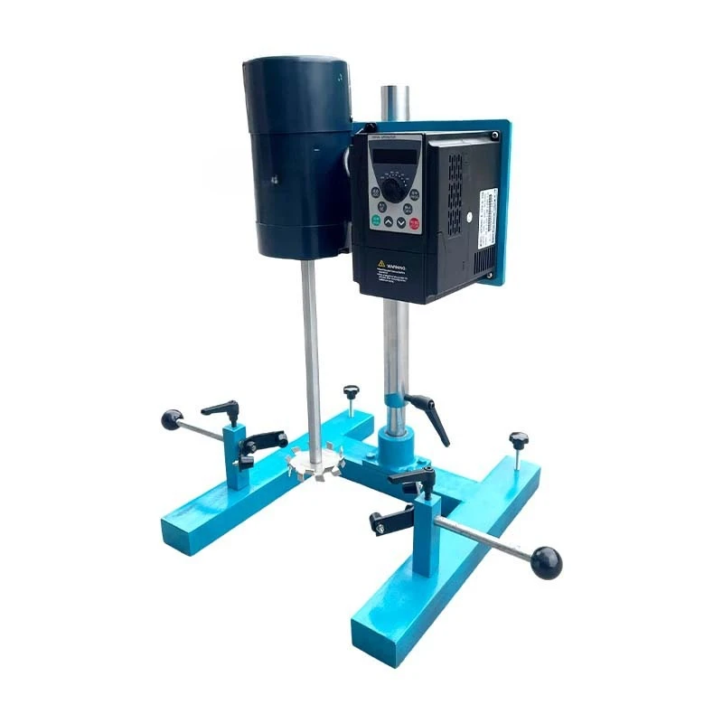 Small laboratory disperser Small batch ink coating Liquid stirring Digital display Speed conversion 220v emulsification