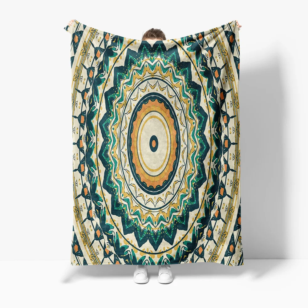 

Бохо марокканский Kilim племенной узор щиколотки теплое флисовое одеяло кровать наволочка декоративный домашний декор