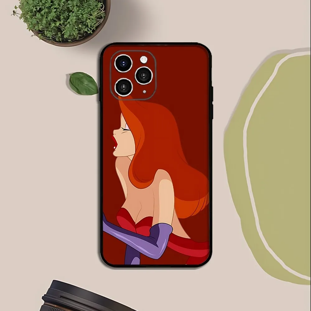 J-Jessica R-Rabbits Phone Case For Iphone 16 15 11 13 14 Pro Max 7 8 Plus X Xr Xs Max 12mini Cover Case