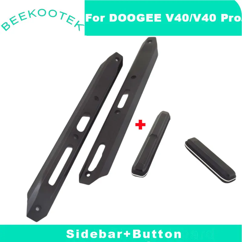 Original DOOGEE V40 V40 Pro Left Right Decoration Parts Side Middle Frame Volume Custom Button Accessories For DOOGEE V40 Pro