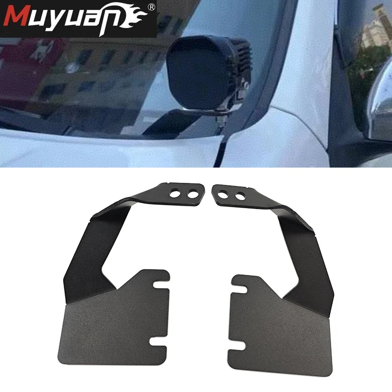 

Кронштейн для крепления прожектора на стойке, подходит для Land Cruiser Prado Lc120 Fj120 2700 4000 2003-2009, аксессуары для рабочего освещения капота двигателя