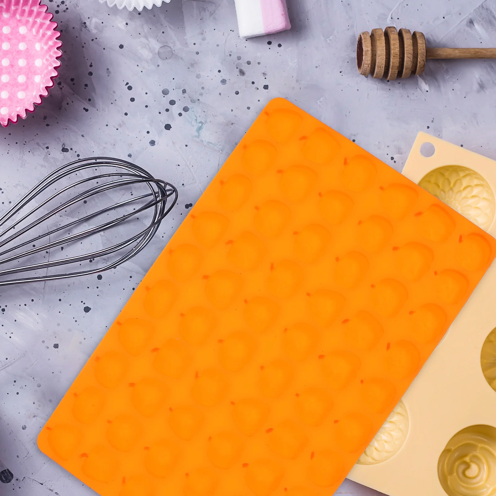 

Pumpkin Silicone Mold Halloween Themed Candy Chocolate Fondant Baking Mold DIY Chocolate Making Tool Candy Baking Molds