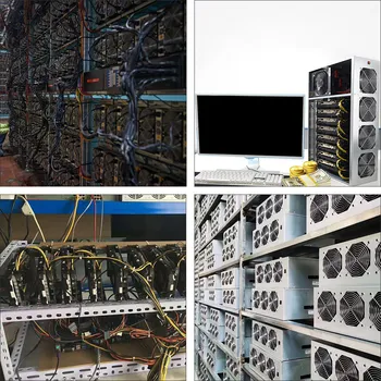 Płyta główna do koparek z 8 GPU, wytrzymała płyta do kopania kryptowalut, stabilne napięcie, sloty pamięci DDR3, wysoka precyzja, cicha, niskie zużycie energii.