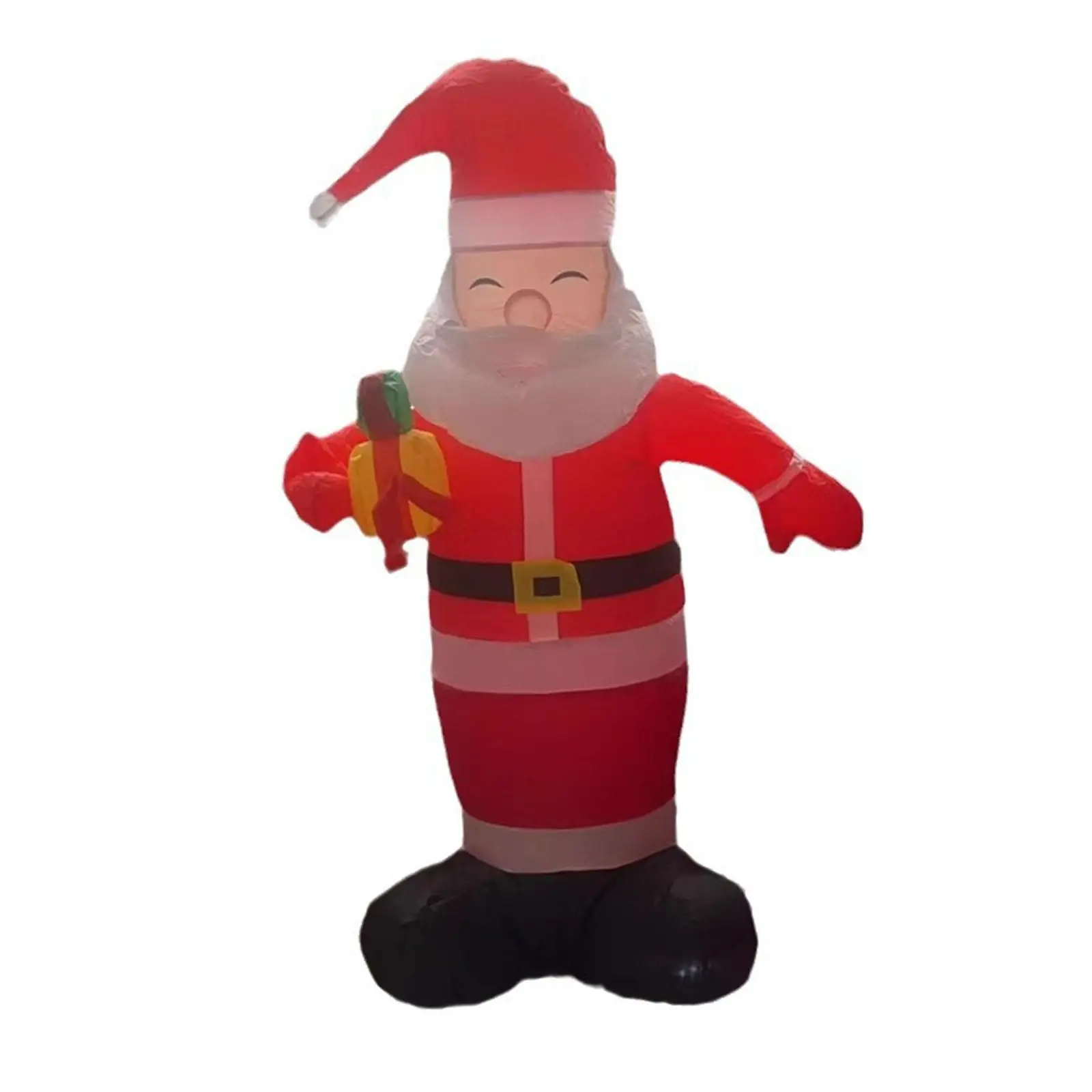 

Christmas Inflatable Santa Claus with LED Light Xmas Outdoor Decoration 4.92ft for Outside Party Indoor Christmas Holiday Garden