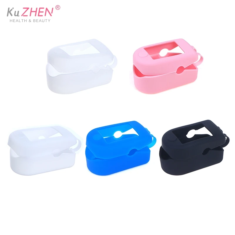 1PC Silicone Storage Bag Finger Clip Oximeter Protective Case Medical Oximeter Protective Holder Finger Pulse Protective Bracket